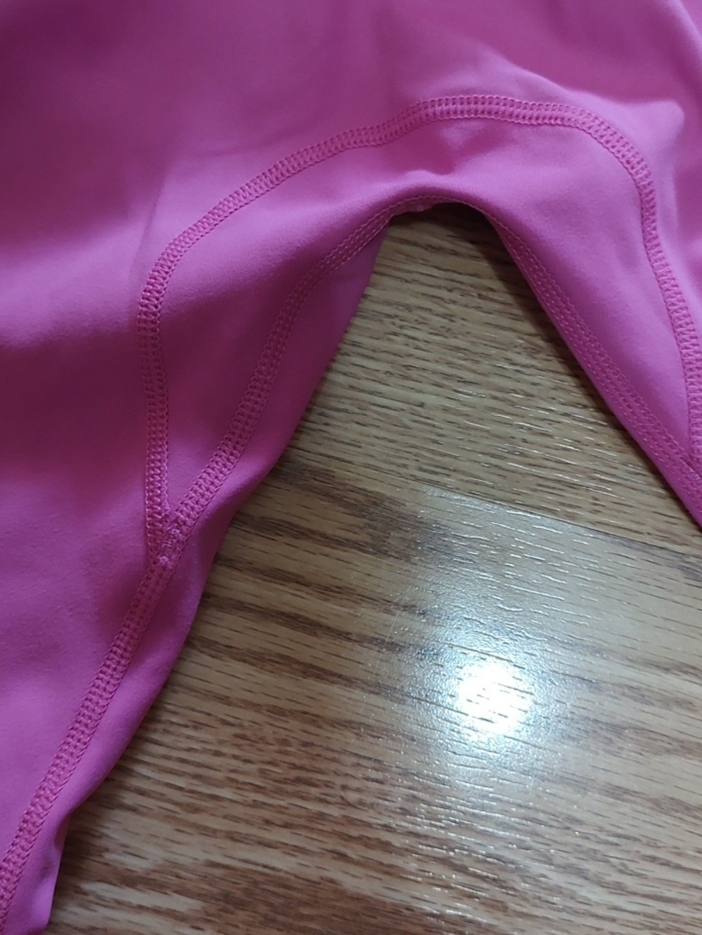 Pink Seam-Detail Leggings - Picture 7 of 8